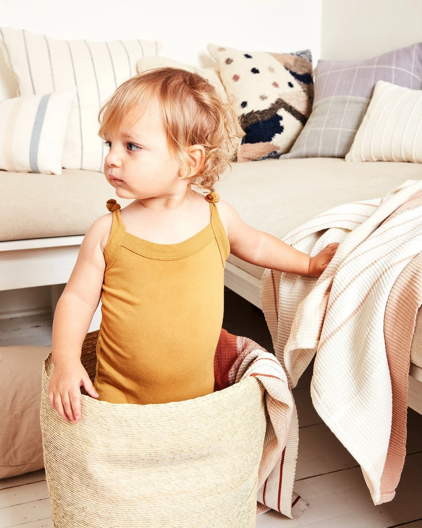 Minna Lidded Palm Basket Minna Lidded Palm Basket