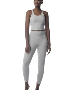 Synergy Organic Clothing Lighten Tank - Heather Gray