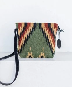 MZ Fair Trade Lightning + Pine Wool Crossbody Bag Accessories