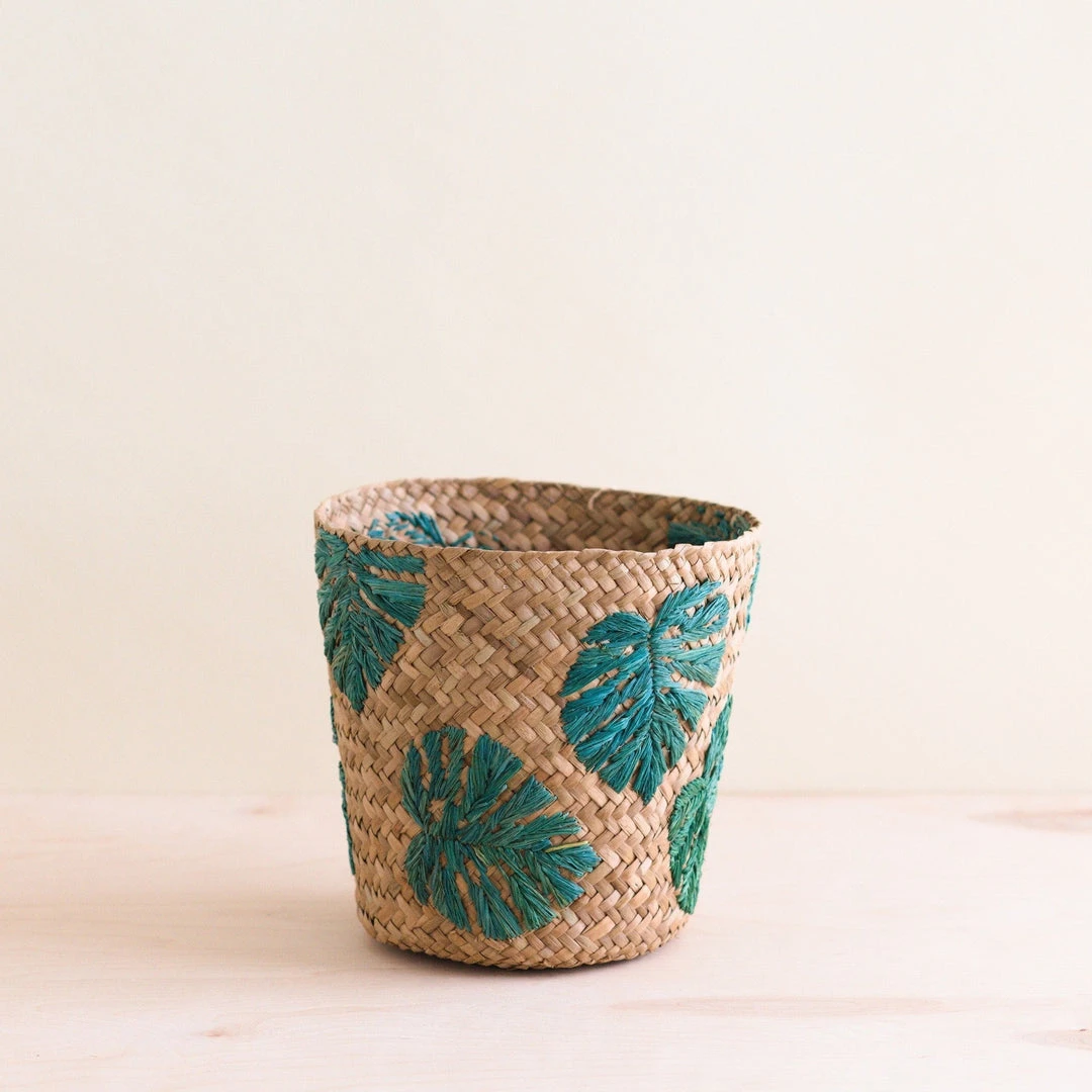 LIKHÂ Monstera Soft Planter Basket Home Goods LIKHÂ Monstera Soft Planter Basket Home Goods