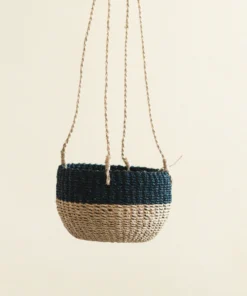 LIKHÂ Colorblock Hanging Planter Basket Home Goods