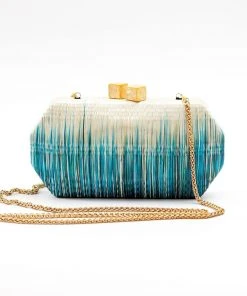 LIKHÂ Teal Clutch Bag Accessories