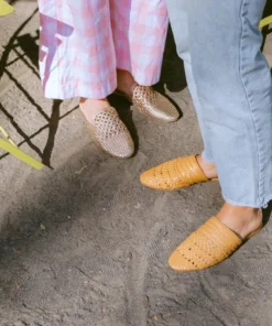 Salt & Umber Best Sellers Lily Mule - Mustard 2 Salt & Umber Best Sellers Lily Mule - Mustard