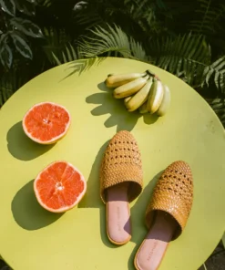 Salt & Umber Best Sellers Lily Mule - Mustard 10 Salt & Umber Best Sellers Lily Mule - Mustard