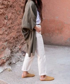 Nisolo Lima Slip On Mule -Sand 3 Nisolo Lima Slip On Mule -Sand