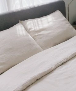 Creative Women Home Goods Natural Chambray Linen Duvet Cover Set 6 Creative Women Home Goods Natural Chambray Linen Duvet Cover Set