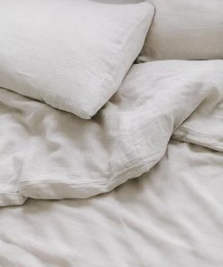 Creative Women Home Goods Natural Chambray Linen Duvet Cover Set 5 Creative Women Home Goods Natural Chambray Linen Duvet Cover Set