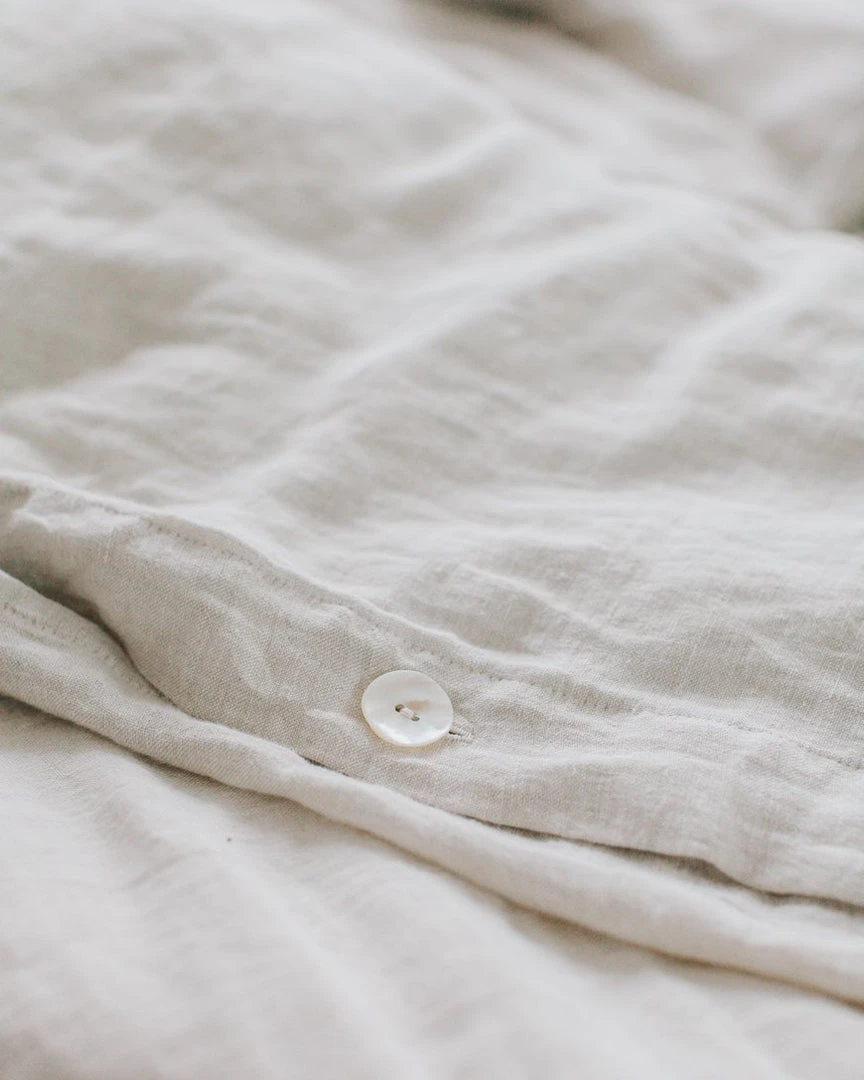 Creative Women Home Goods Natural Chambray Linen Duvet Cover Set Creative Women Home Goods Natural Chambray Linen Duvet Cover Set