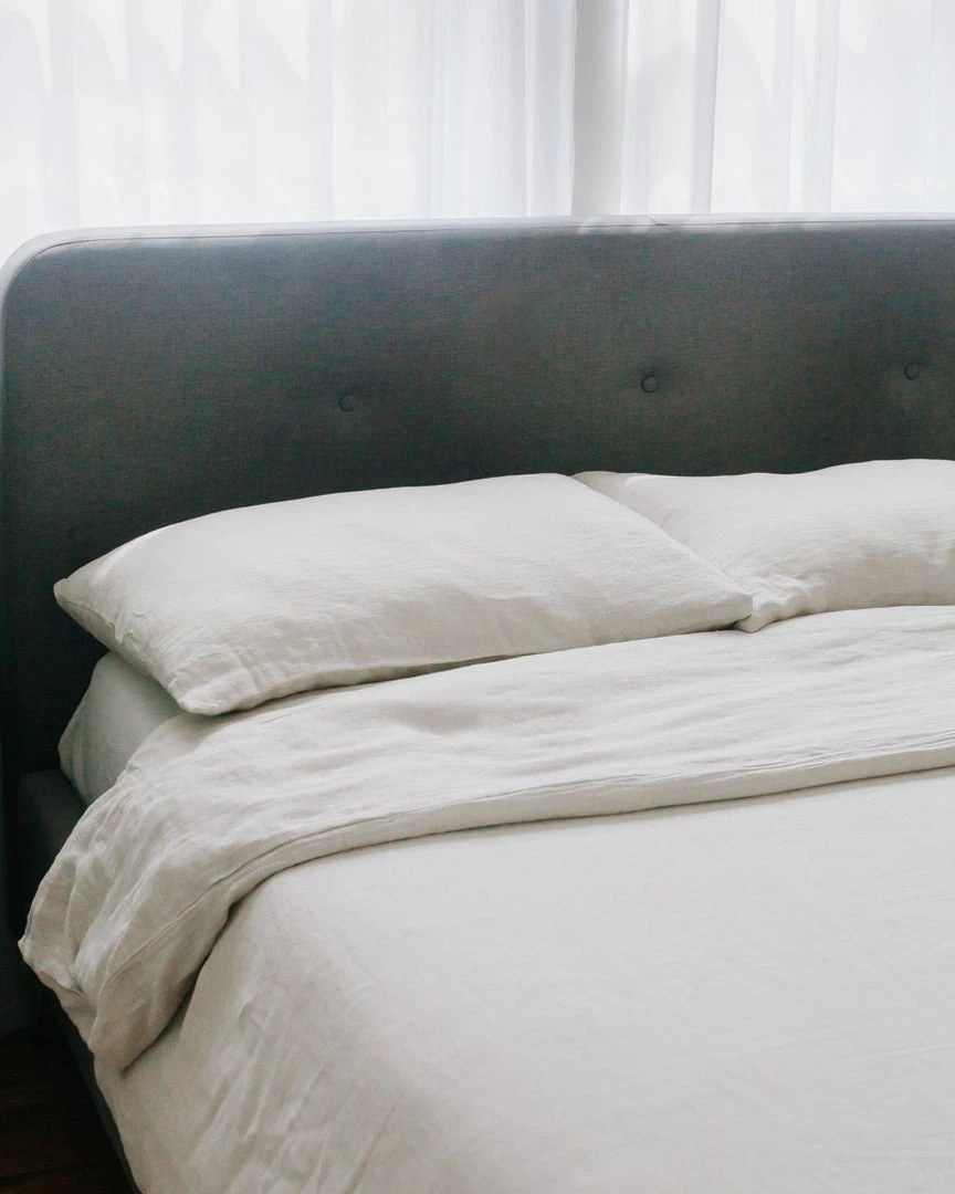 Creative Women Home Goods Natural Chambray Linen Duvet Cover Set Creative Women Home Goods Natural Chambray Linen Duvet Cover Set