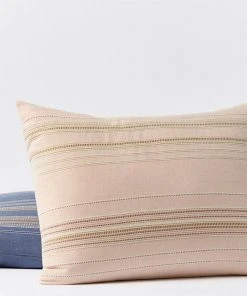 Coyuchi Home Goods Lobos Sham - Cork / Rosehip