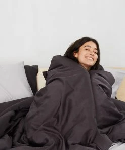 Looma Home Goods Duvet Set - Charcoal