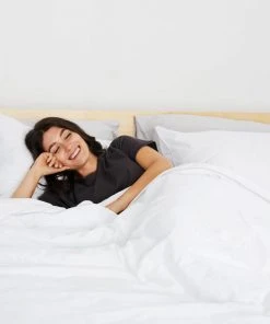 Looma Duvet Set - White Home Goods