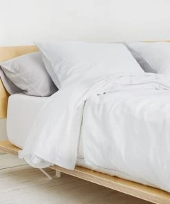 Looma Duvet Set - White Home Goods