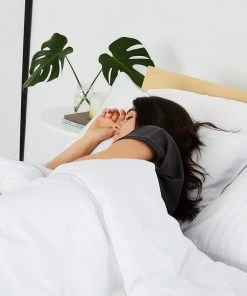 Looma Sateen Sheet Set - White