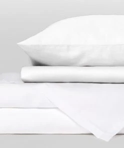 Looma Sateen Sheet Set - White