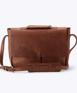 Nisolo Loreto Messenger Bag - Chestnut Accessories