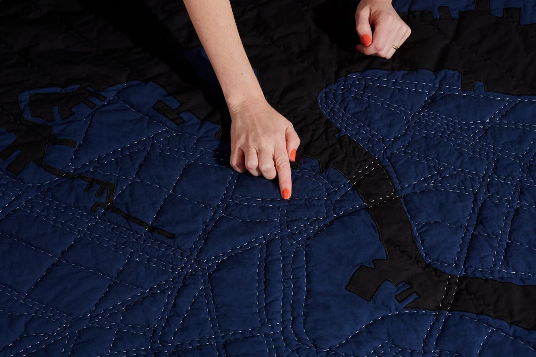 Haptic Lab Los Angeles Map Throw Quilt Home Goods Haptic Lab Los Angeles Map Throw Quilt Home Goods