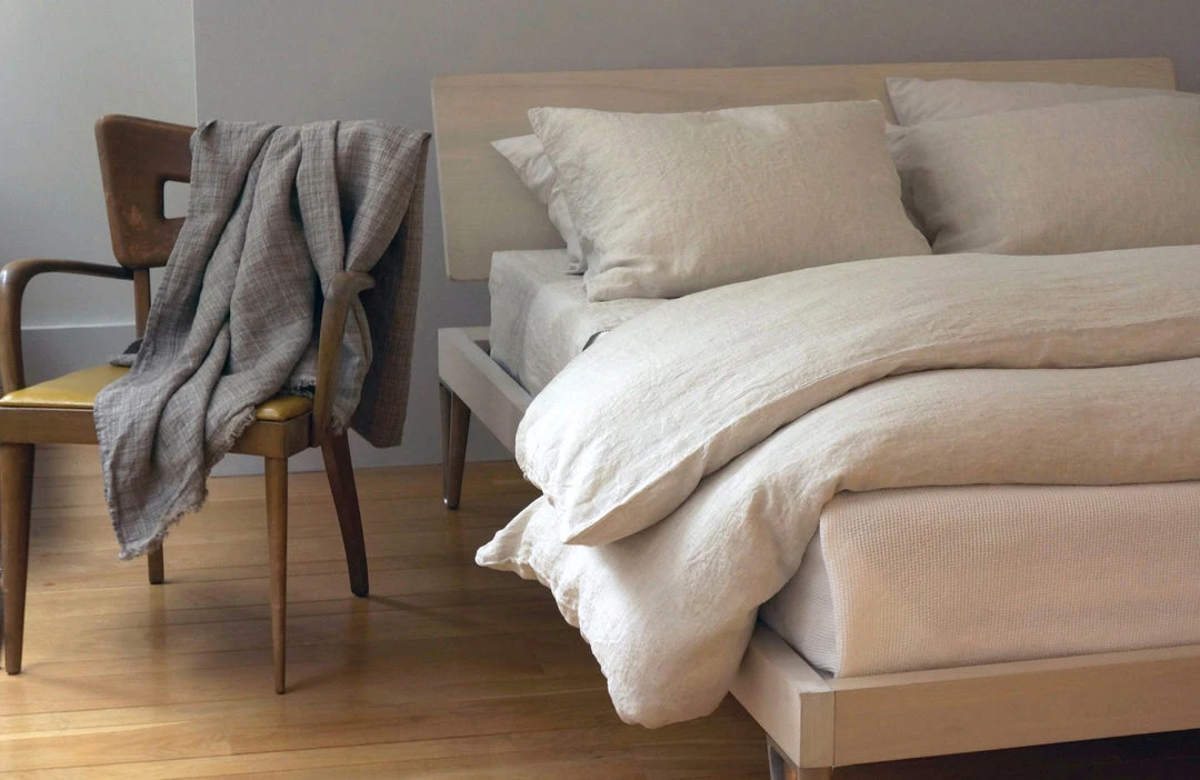 Area Home Louie Linen Duvet Cover - Natural Home Goods Area Home Louie Linen Duvet Cover - Natural Home Goods