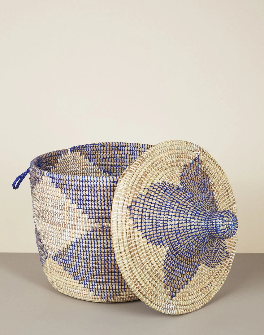 Mbare Low Patterned Hamper Basket Home Goods Mbare Low Patterned Hamper Basket Home Goods