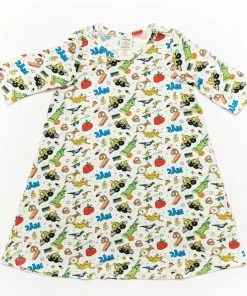 Lucky Bug Clothing Kids' + Baby Kids' Essential Bamboo NYC Play Dress