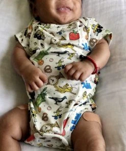 Lucky Bug Clothing Kids' + Baby Baby's Essential Bamboo NYC Onesie