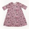 Lucky Bug Clothing Made In USA Kids' Essential Bamboo Rose Play Dress