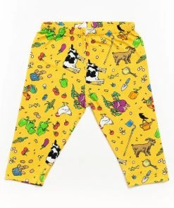 Lucky Bug Clothing Kids' + Baby Baby's Essential Bamboo Stretch Farm Play Pants