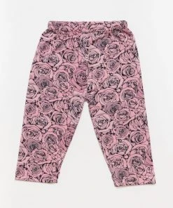 Lucky Bug Clothing Kids' + Baby Baby's Essential Bamboo Stretch Rose Play Pants