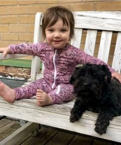 Lucky Bug Clothing Best Sellers Baby's Everyday Bamboo Long Sleeve Playsuit