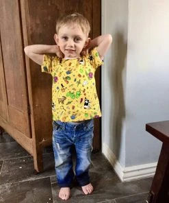 Lucky Bug Clothing Kid's Farm Play Bamboo T-Shirt Kids' + Baby