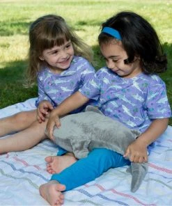 Lucky Bug Clothing Kids' Lemon Shark Bamboo Play T-Shirt