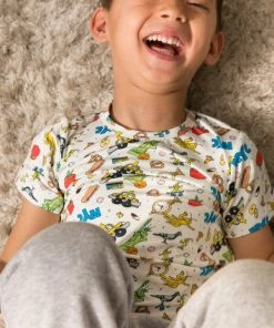 Lucky Bug Clothing Kids' + Baby Kids' NYC Bamboo Play T-Shirt