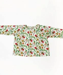 Lucky Bug Clothing Baby's Veggie Garden Bamboo Cardigan