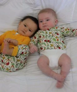 Lucky Bug Clothing Baby's Veggie Garden Bamboo Cardigan