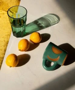 Anne Gates Studio Lunar Phase Ceramic Mug Drinkware