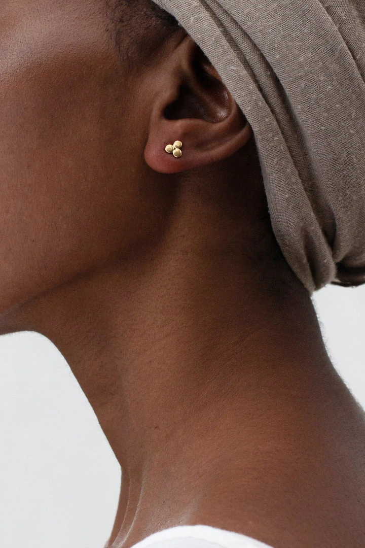 Yewo Jewelry Luwa Recycled Stud Earrings Yewo Jewelry Luwa Recycled Stud Earrings