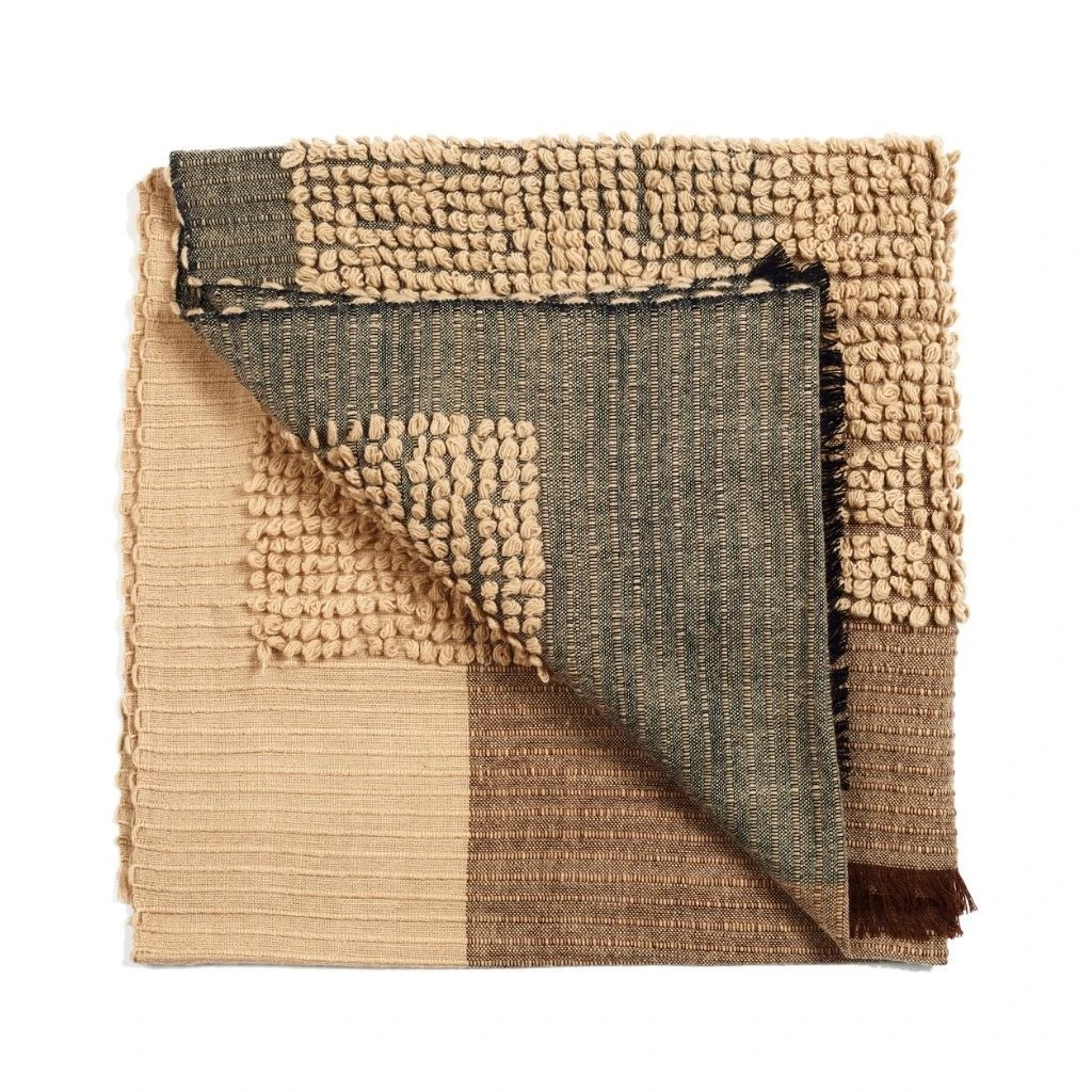 Studio Variously Home Goods Macaroon Merino Wool Throw Blanket Studio Variously Home Goods Macaroon Merino Wool Throw Blanket