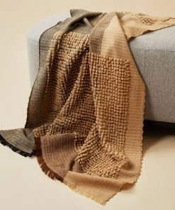 Studio Variously Home Goods Macaroon Merino Wool Throw Blanket