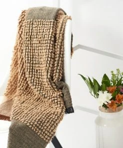 Studio Variously Home Goods Macaroon Merino Wool Throw Blanket