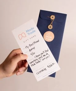 Made Trade Handwritten Gift Card Best Sellers
