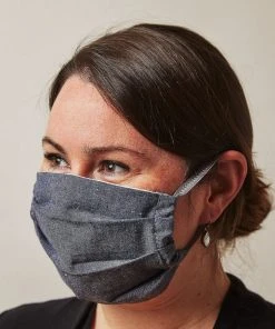 Made Trade Recycled Hemp And Organic Cotton Reusable Face Mask