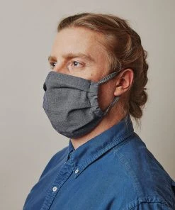 Made Trade Recycled Hemp And Organic Cotton Reusable Face Mask