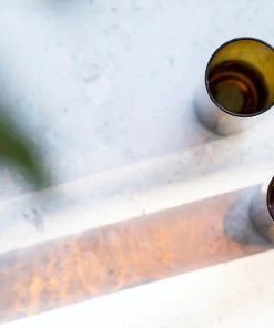 Magda Made Kitchen + Dining Tall Recycled Glass Set 5 Magda Made Kitchen + Dining Tall Recycled Glass Set