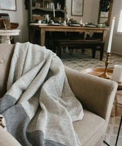 Amante Marketplace Best Sellers Magis Diamond Turkish Blanket - Black