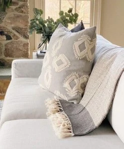 Amante Marketplace Best Sellers Magis Diamond Turkish Blanket - Black