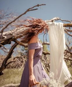 Valani Malina Tencel Top - Purple Sage Clothing