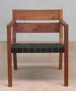 Masaya & Co. Handcrafted Managua Leather Arm Chair 3 Masaya & Co. Handcrafted Managua Leather Arm Chair
