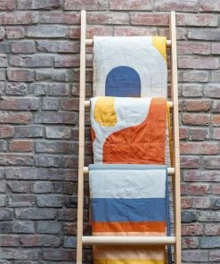 Anchal Marigold Bloom Throw Quilt