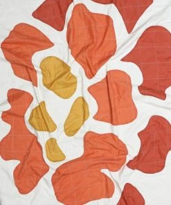 Anchal Marigold Bloom Throw Quilt