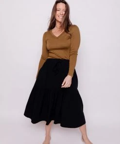 Mata Traders Special Occasion Marla Tiered Skirt